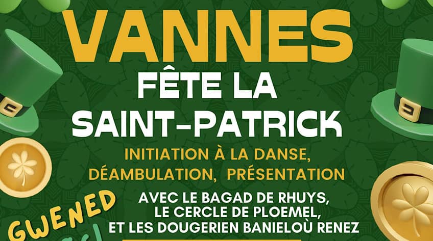 Vannes fête la Saint-Patrick