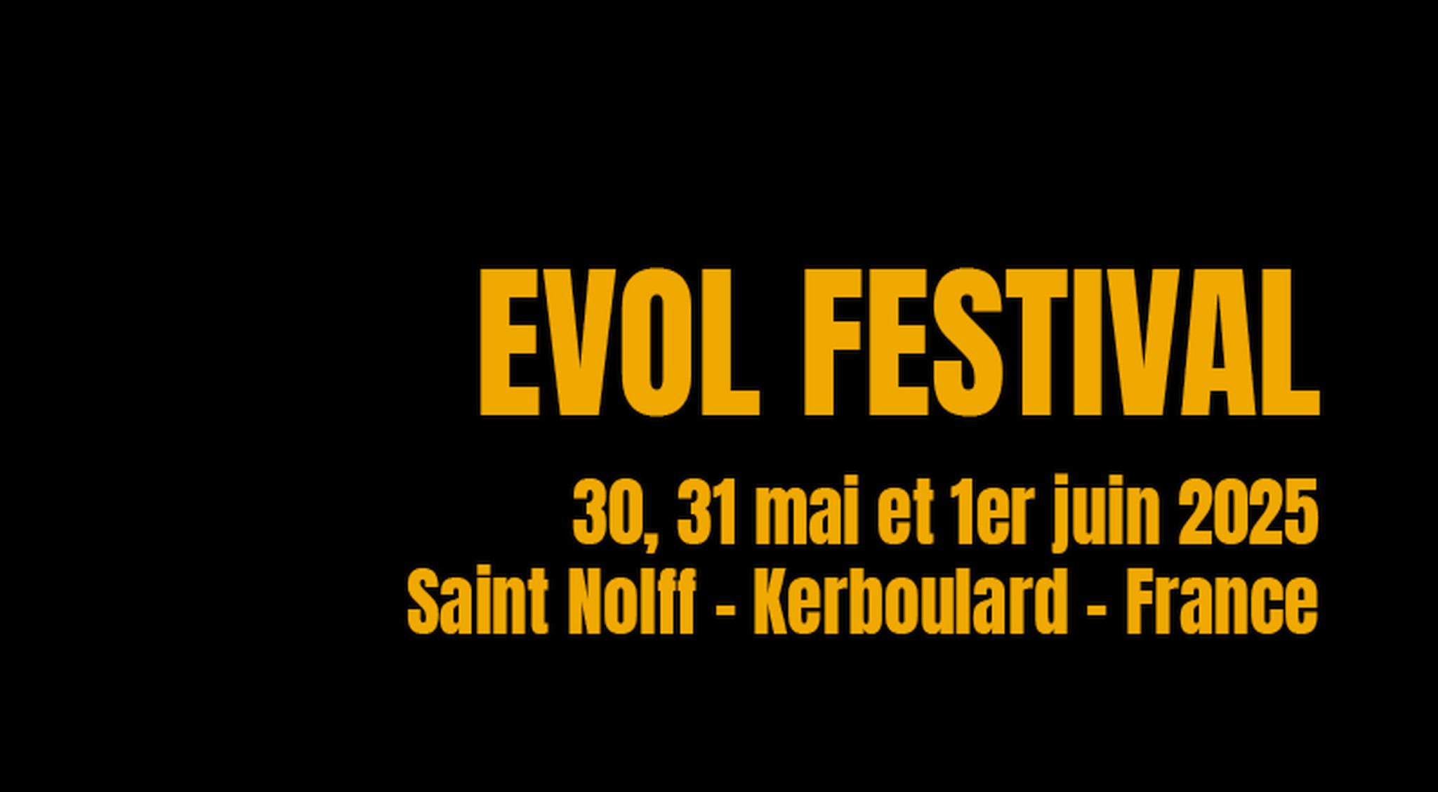 evol festival