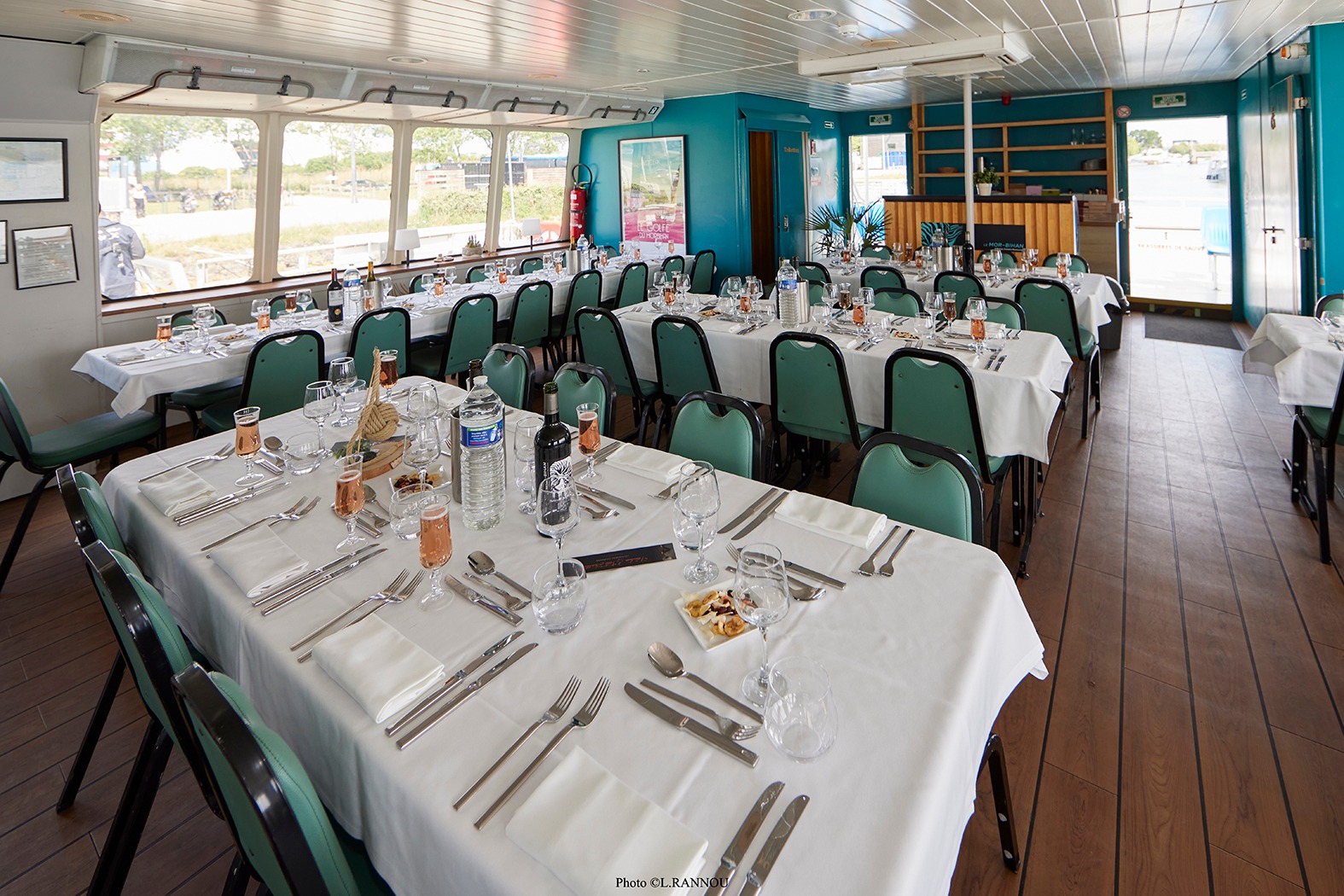 Déjeuner ou dîner croisière dans le Golfe du Morbihan